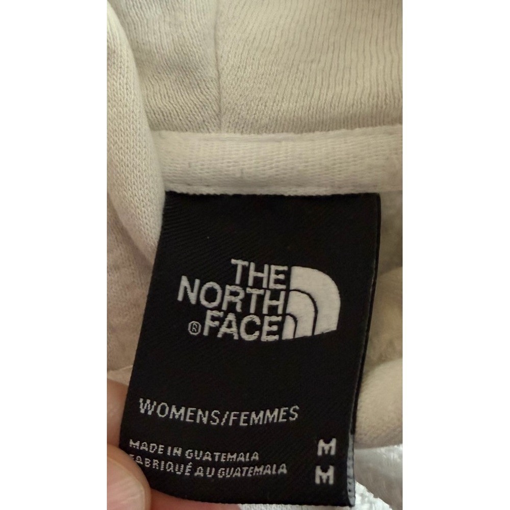 The North Face White Pullover Hoodie Sweatshirt Womens Medium - Picture 3 of 7